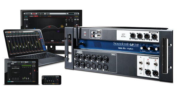 mixer số soundcraft UI16