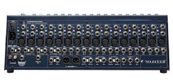 Mixer Soundcraft FX 16 II thiết kế bên trong