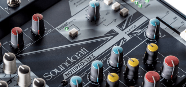 Hệ điều hành Mixer Soundcraft Notepad 12FX