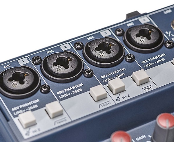 Mixer Soundcraft Notepad 12FX Âm thanh