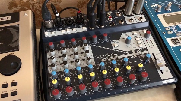 Mixer Soundcraft Notepad 12FX hiệu suất vượt trội