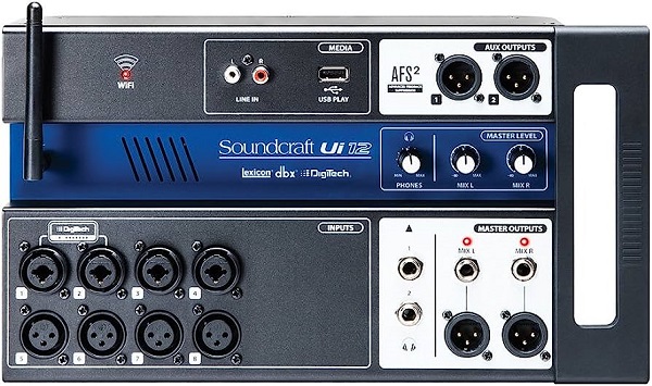 MIXER  SOUNDCRAFT UI12 - Giải Pháp Trộn Âm Thanh Đa Năng Và Hiện Đại