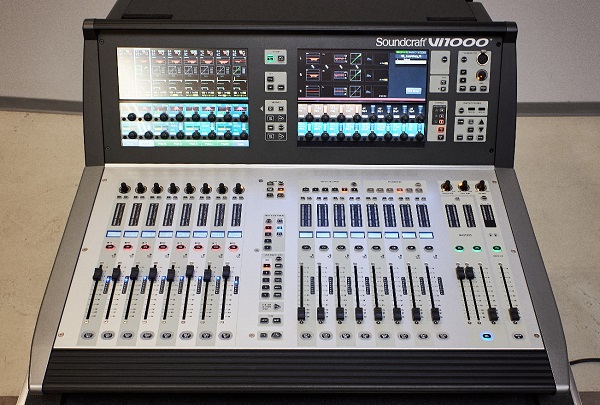 Bàn Mixer Soundcraft Vi1000 ứng dụng thực tế