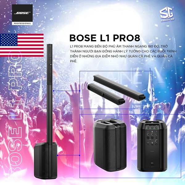 Nghệ Thuật Đặt Loa Bose L1 Pro 8