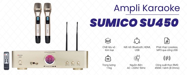 Phối Ghép Amply Sumico SU450
