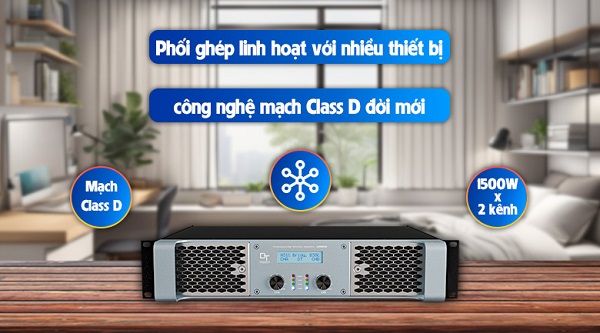 Phối Ghép Cục Đẩy Công Suất