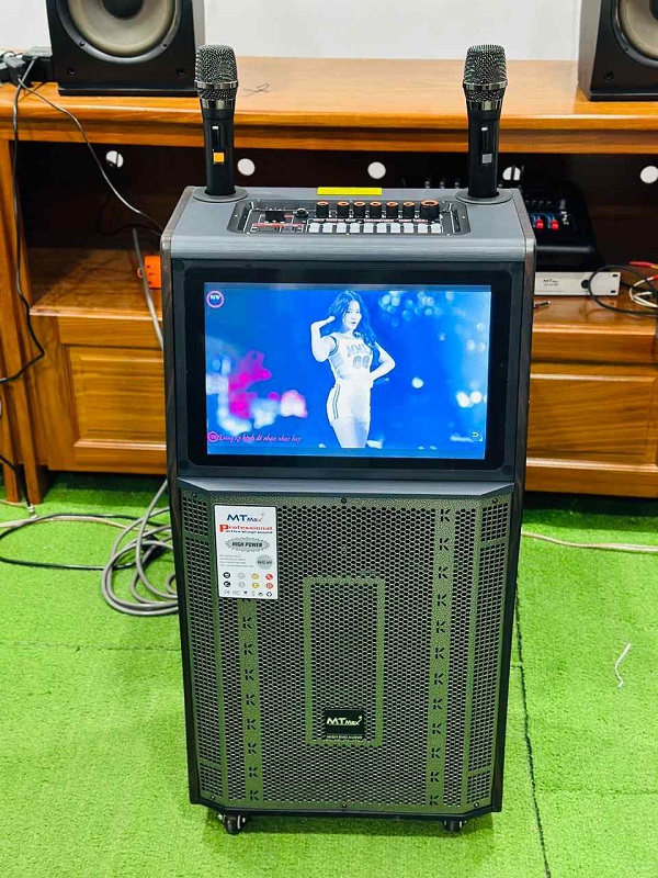 Phối Ghép Thiết Bị Loa Kéo Mt max T33 Pro