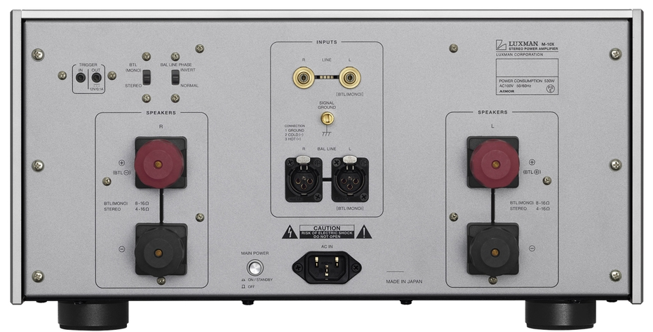 Power Amply Luxman M-10X – Kiến tạo chuẩn mực âm thanh High-End đỉnh cao