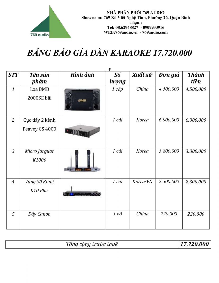 dàn karaoke gia đình jbl 
