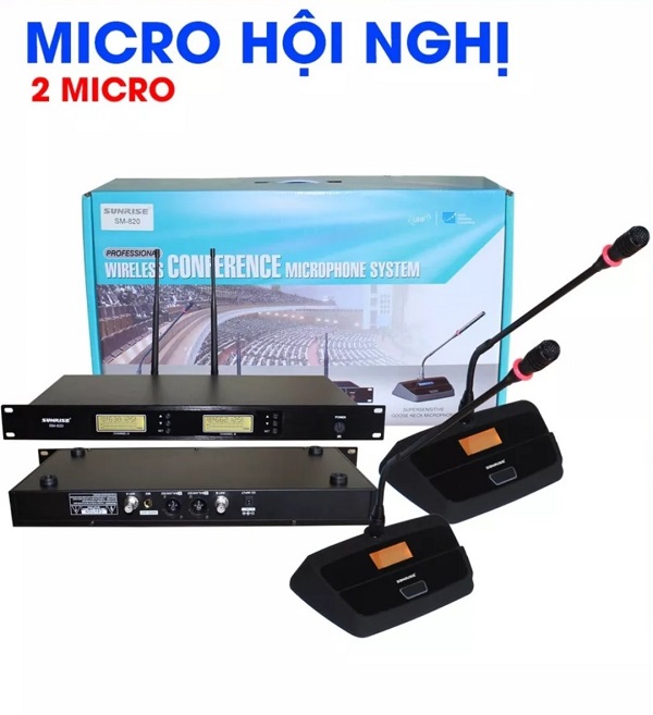 Sử Dụng Micro Hội Nghị