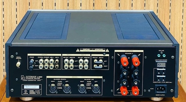 Thông tin Chi tiết Amply Luxman L-509F Đẹp Xuất Sắc