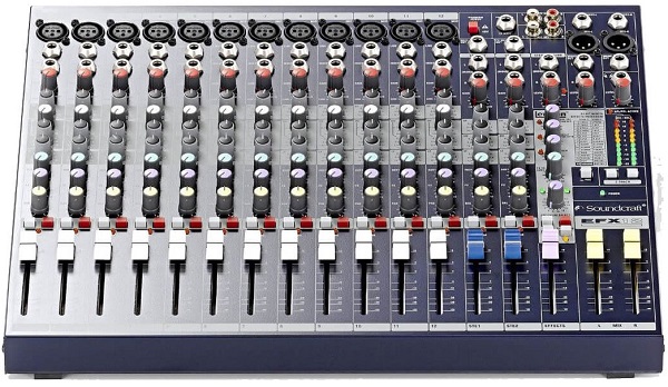 So Sánh Soundcraft EFX12 Chính Hãng So Với Mixer Soundcraft EFX8 Chính Hãng