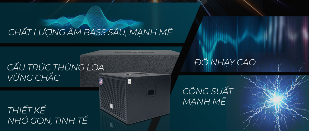 Trải nghiệm chất âm Sub hơi CAVS DX115 bass 40