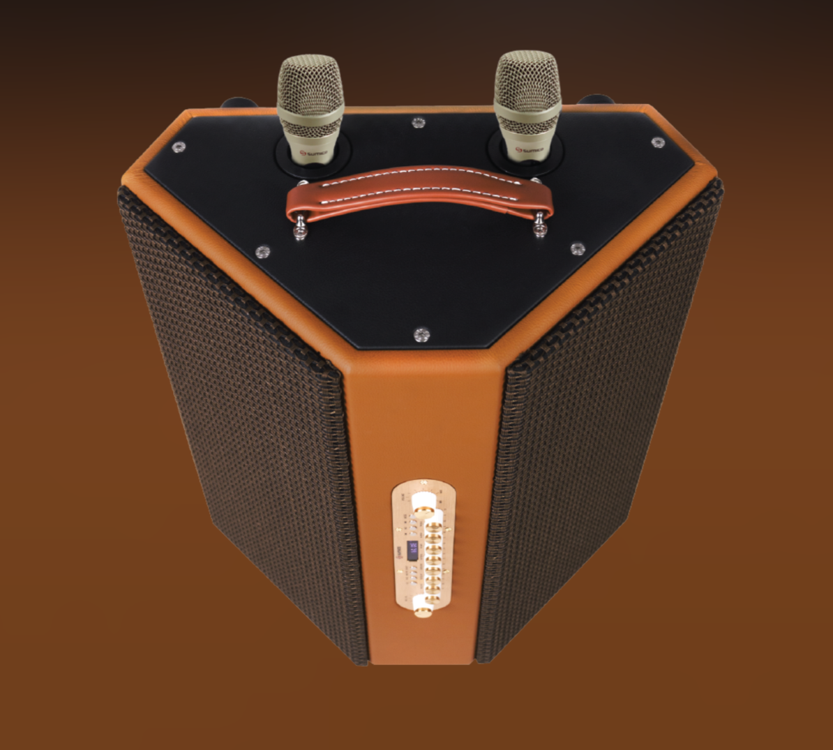 Sumico HEXAGON-54 – Loa karaoke di động đa hướng, trải nghiệm âm thanh sống động 360 độ