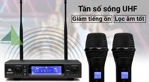 Tần Số Sóng UHF Micro JBL VM300