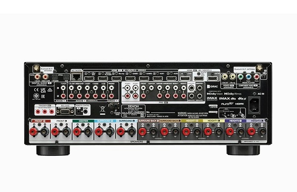 Kết Nối Amply Denon AVC X4800H