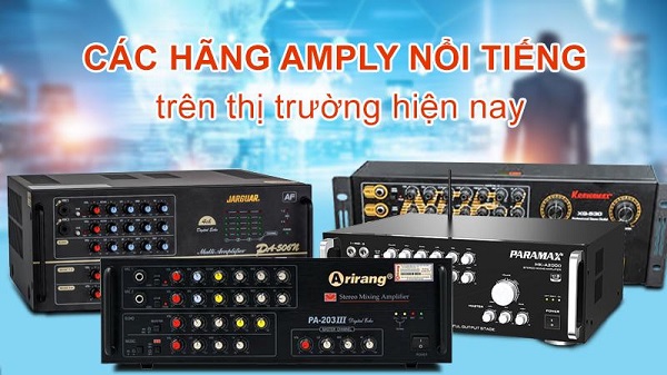 Thương Hiệu Lớn Amply Karaoke