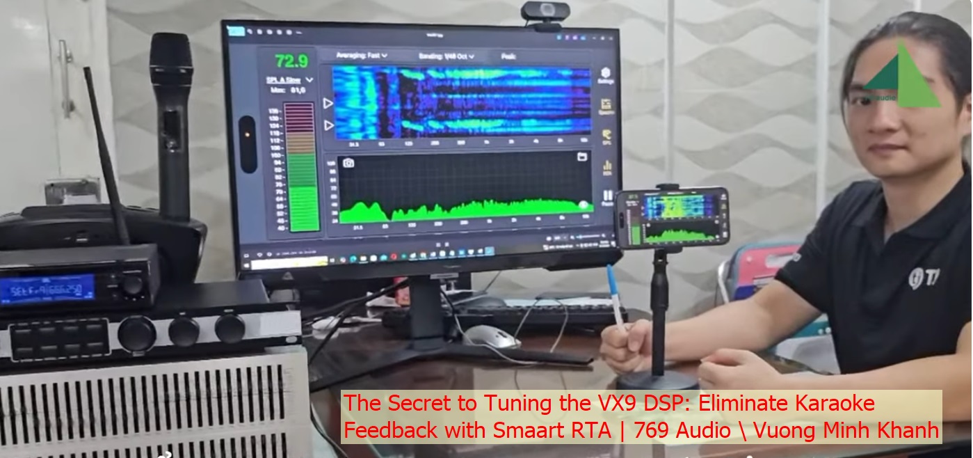 Cân chỉnh vang số jbl Khắc phục lỗi tiếng mic gắt xé vải do setup vang số sai cách