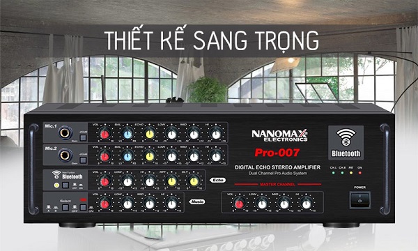 Thiết Kế Amply Nanomax Pro-007 Chính Hãng