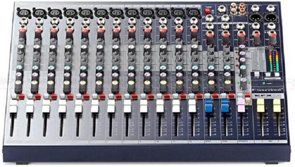 Thiết Kế Bàn Mixer Soundcraft EFX12