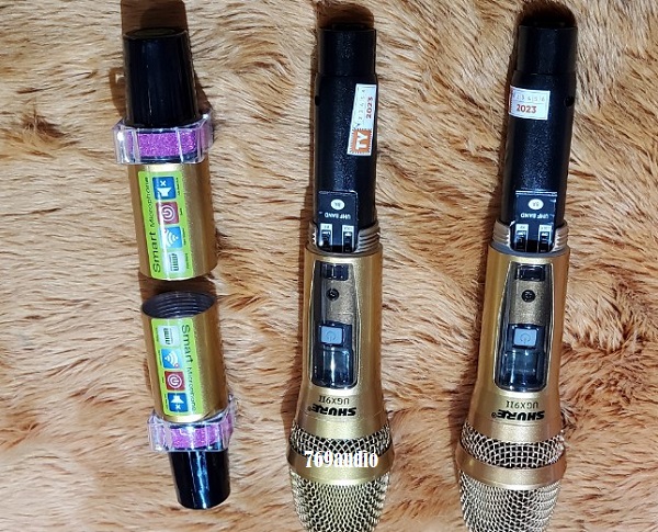 Thiết Kế Micro Shure UGX9 II Bền Bỉ