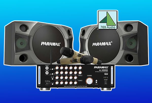 bộ dàn karaoke giá rẻ paramax