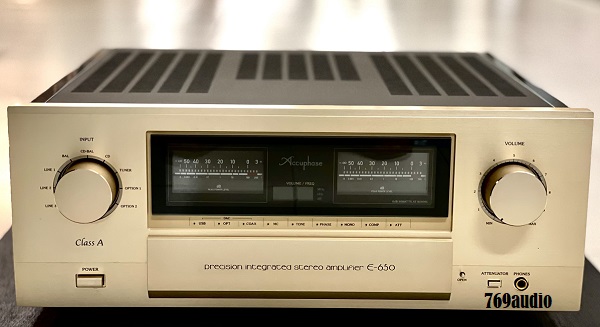 Thông số kỹ thuật Ampli Accusphase E650