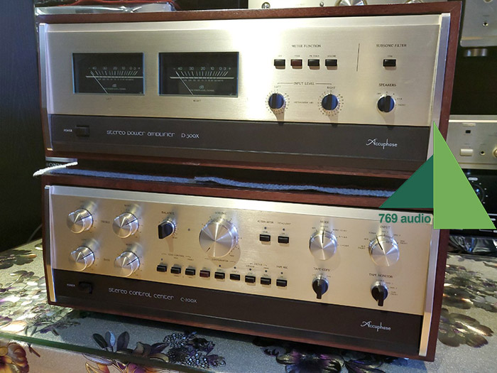 amply accuphase c200x, p300x