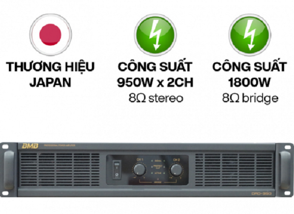BMB Power Amplifier DAD 950 (SE) Công Xuất