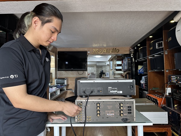 Phối Ghép Amply Denon 1650AE