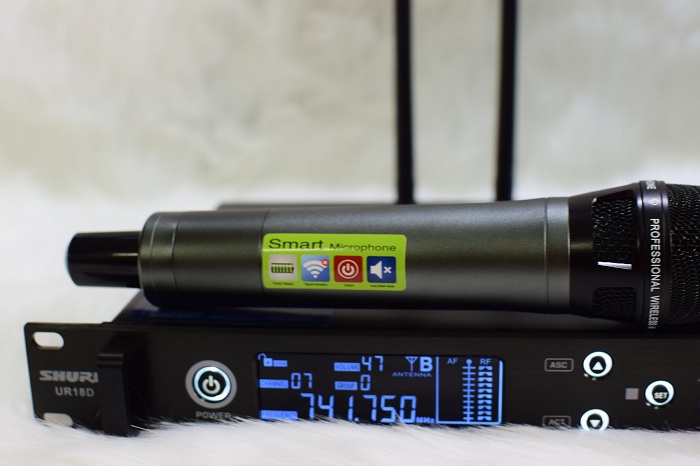 bộ thu Shure ur18d