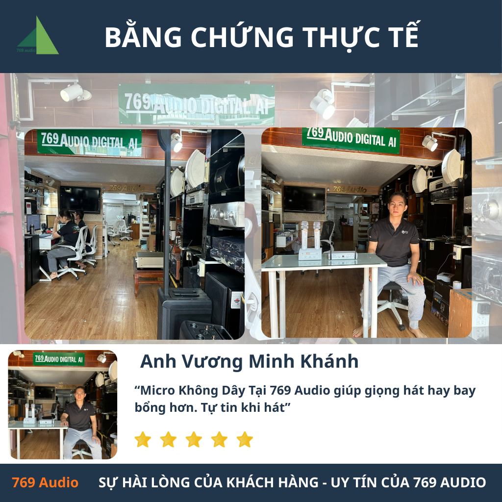 Bằng Chứng Thực Tế Micro Không Dây
