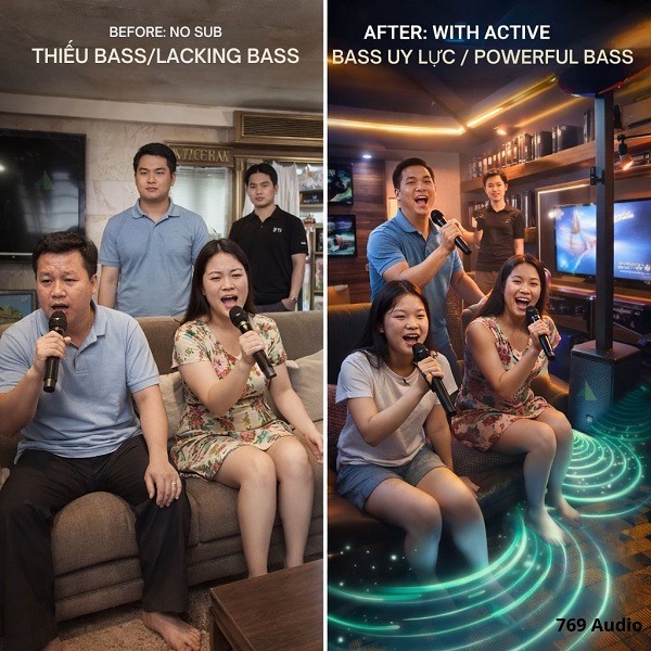 Bass Loa Sub Điện
