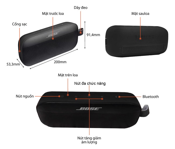 Bose SoundLink Flex: Loa Di Động Tối Ưu Cho Người Yêu Âm Nhạc