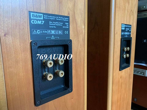 loa b&w cdm7 gold se