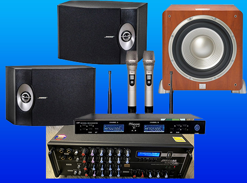 bộ dàn karaoke gia đình