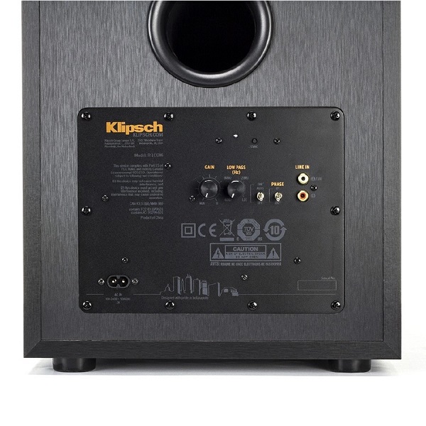 Cấu Hình Phối Ghép Loa Sub Klipsch R-10SWI