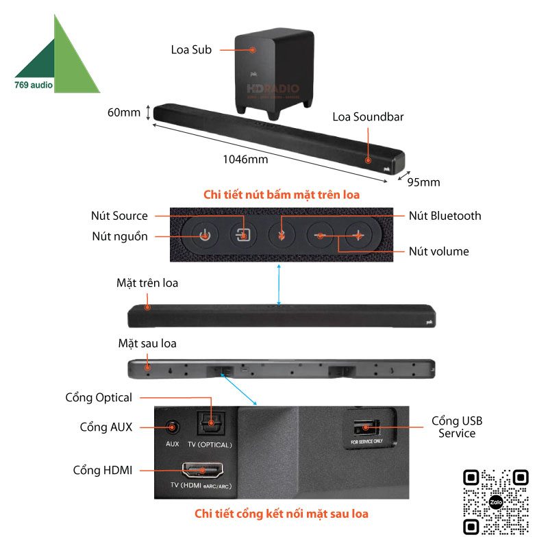 Loa Soundbar Polk Audio Signa S4 