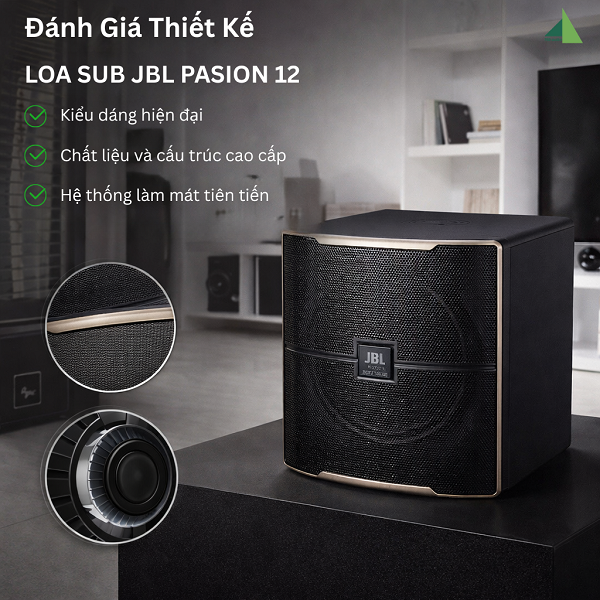 Đánh Giá Thiết Kế Loa Sub JBL Pasion 12
