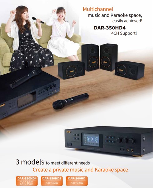 Amply Karaoke BMB DAR 350HD2 Là Gì