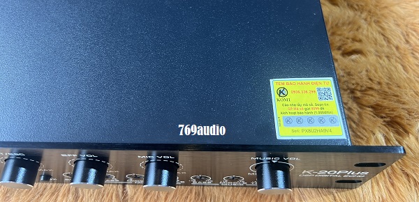 Thiết Kế Vang Komi K20 Plus