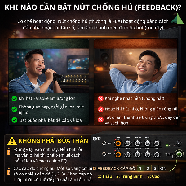 Khi nào bật nút chống hú Vang Cơ