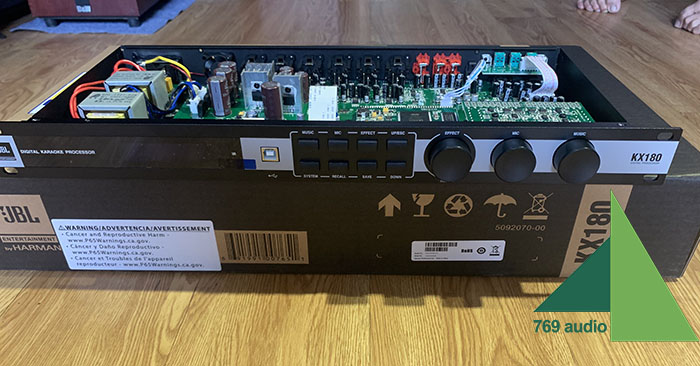 vang jbl kx180