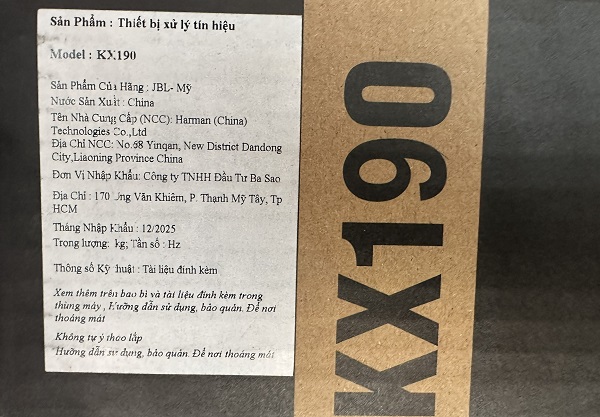 Vang Số JBL KX190 New 2026 - 769 AUDIO DIGITAL