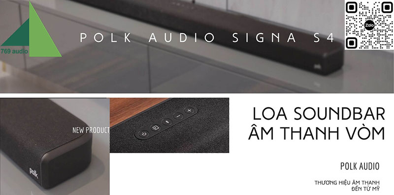 Loa soundbar Polk Audio Signa  S4