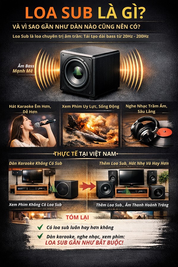 Loa Sub Là Gì