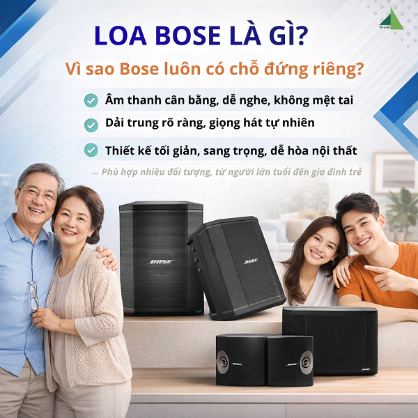 Loa Bose Là Gì? Vì Sao Bose Luôn Có Chỗ Đứng Riêng