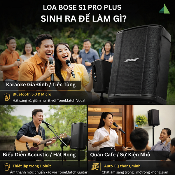 Loa Bose S1 Pro Plus Để Làm Gì