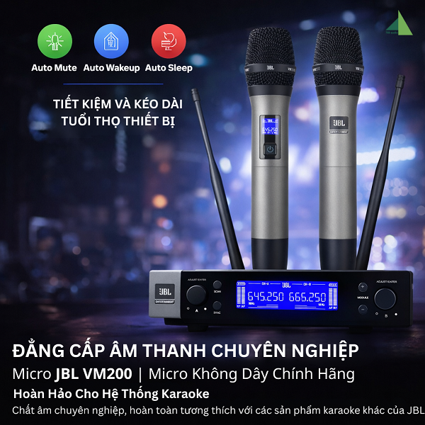 Micro JBL VM200 Đẳng Cấp Âm Thanh Chuyên Nghiệp