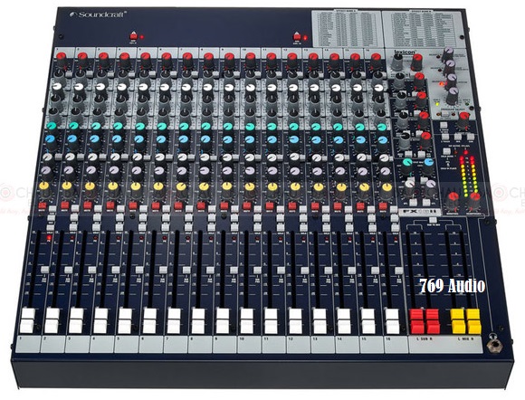 Đánh giá công nghệ Mixer Soundcraft 